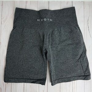 NVGTN Grey Seamless Shorts - size medium
